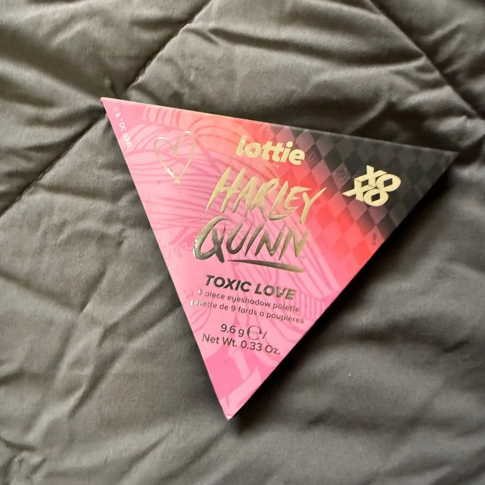 Lottie London Harley Quinn Eyeshadow Palette Women OS Pink NEW Toxic Love 9 Pan